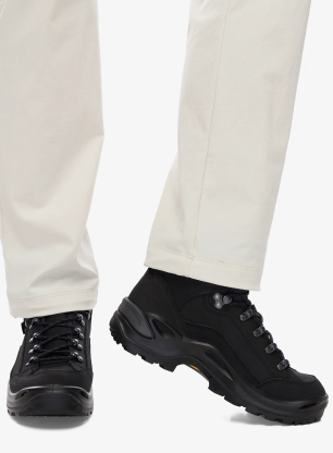 Trekové boty dámské Lowa Renegade GTX Mid - deep black/black