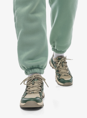 Nízké trekové boty dámské The North Face Hedgehog GTX - duck green/clay green