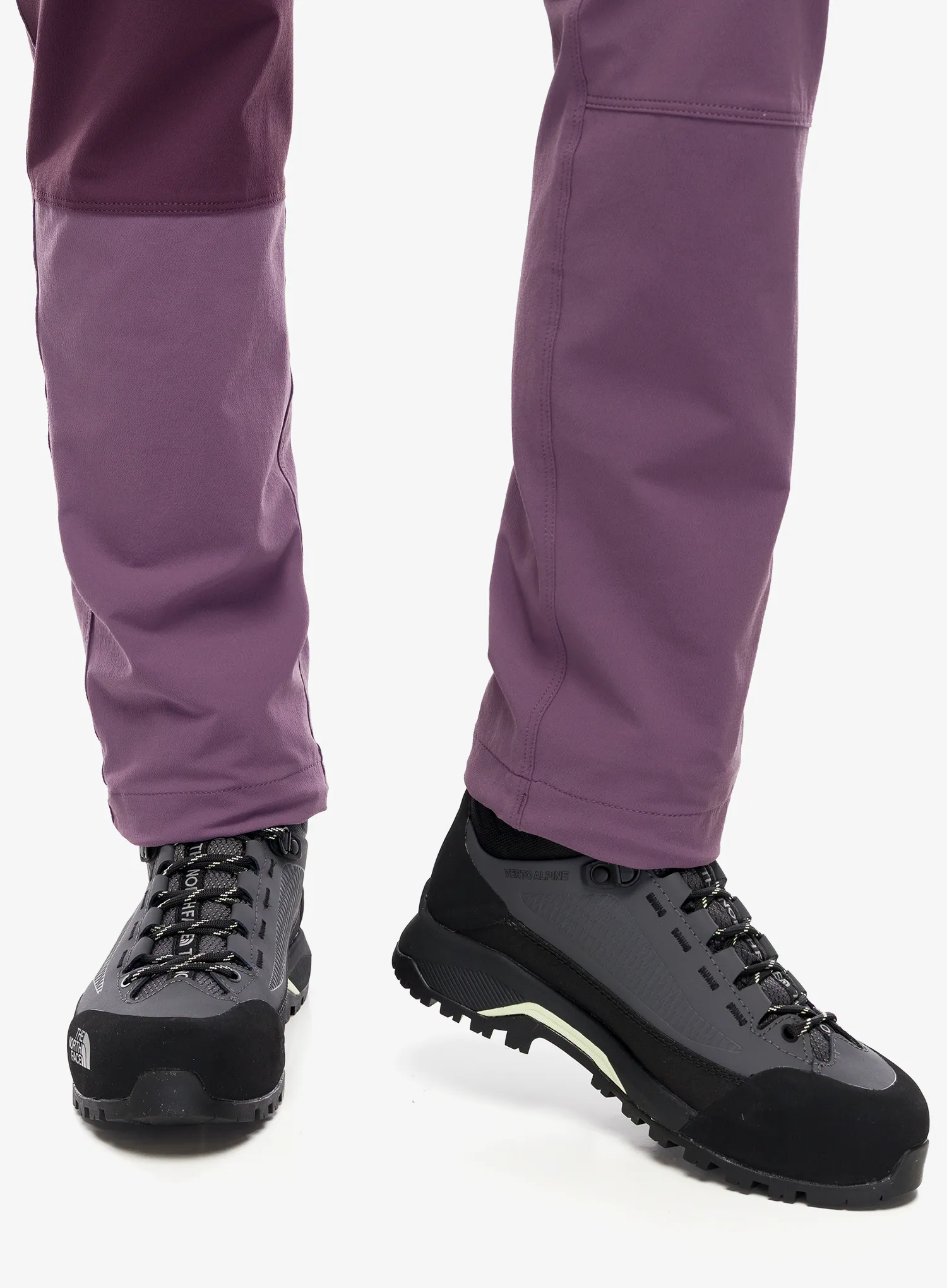 Trekové boty dámské The North Face Verto Alpine Mid GORE-TEX - grey/lemon