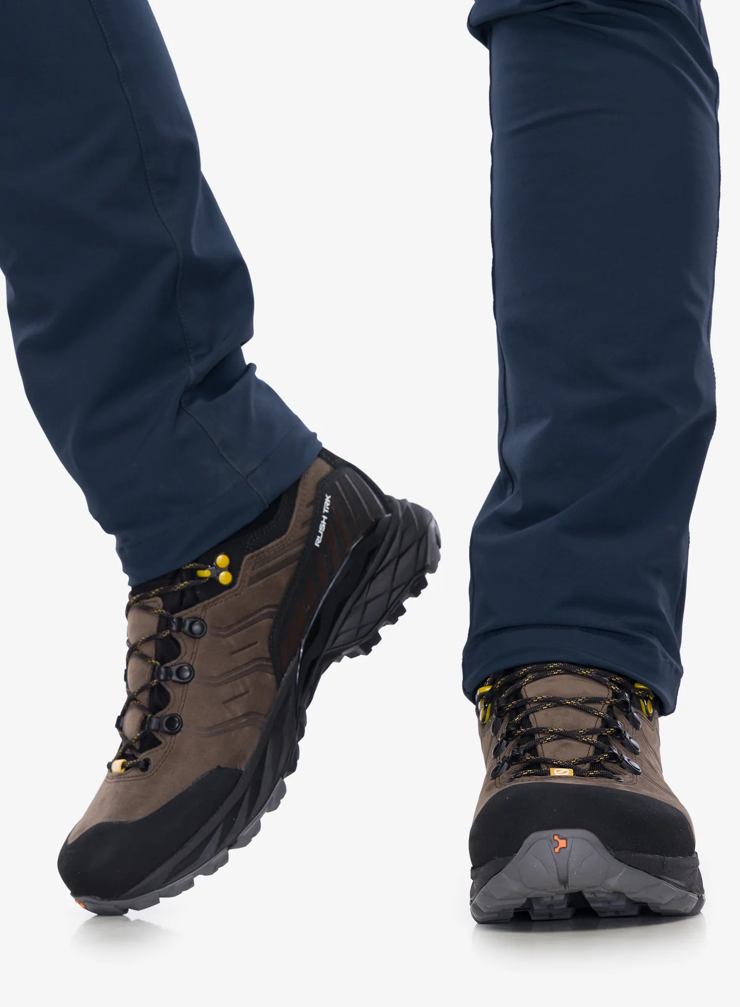 Trekové boty Scarpa Rush TRK Pro GTX - volcano/mustard