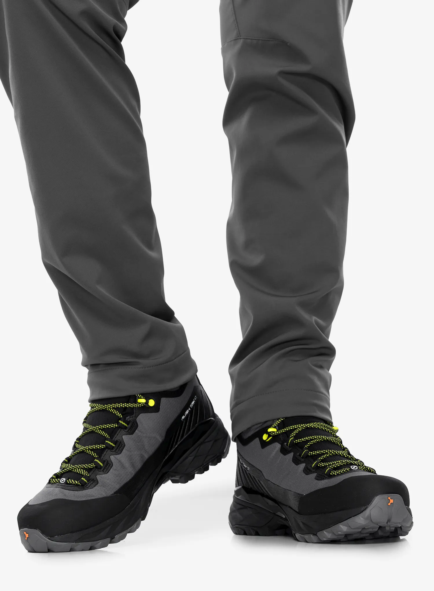 Vysoké trekové boty Scarpa Rush TRK LT GTX - gray/lime