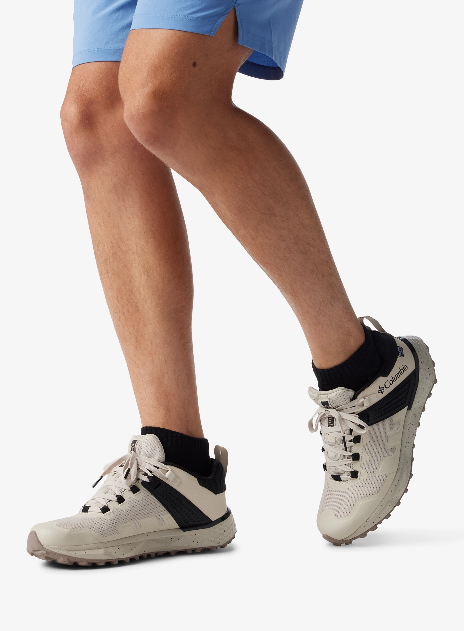 Turistické boty Columbia Facet 75 Outdry - dark stone/black