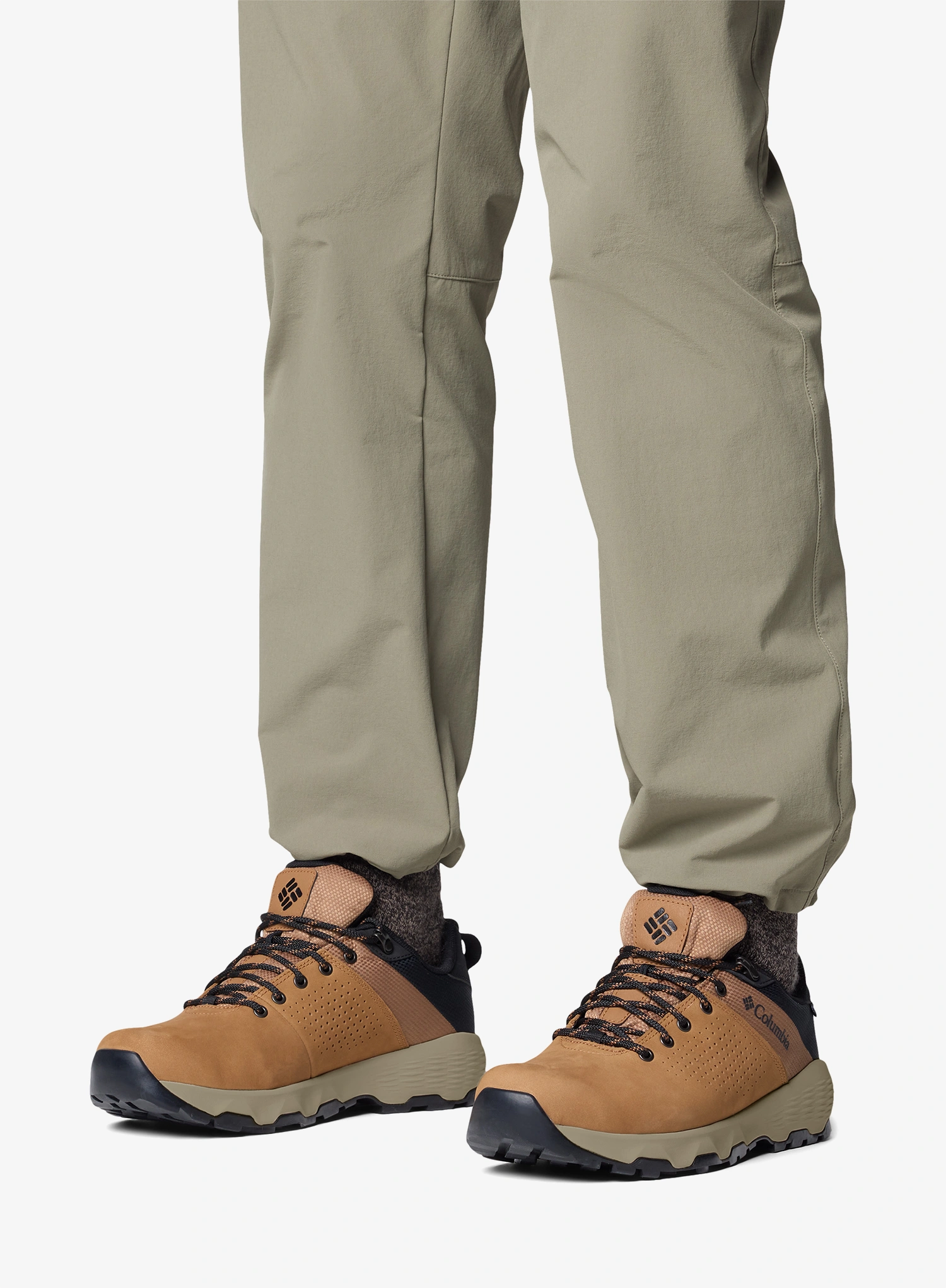 Turistické boty Columbia Newton Nimble LTR - elk/black