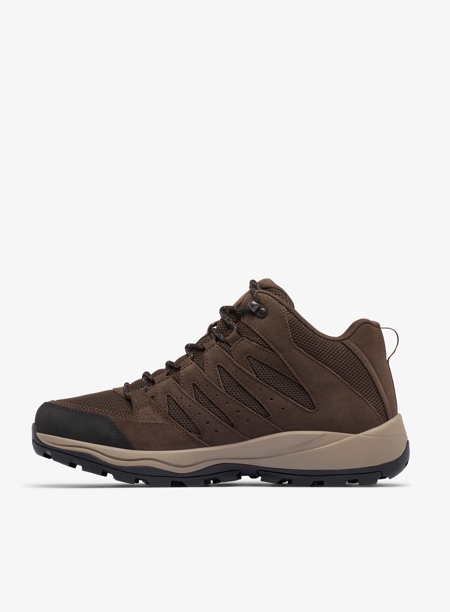 Turistické boty Columbia Redmond IV Mid Waterproof - cordovan/tangy orange