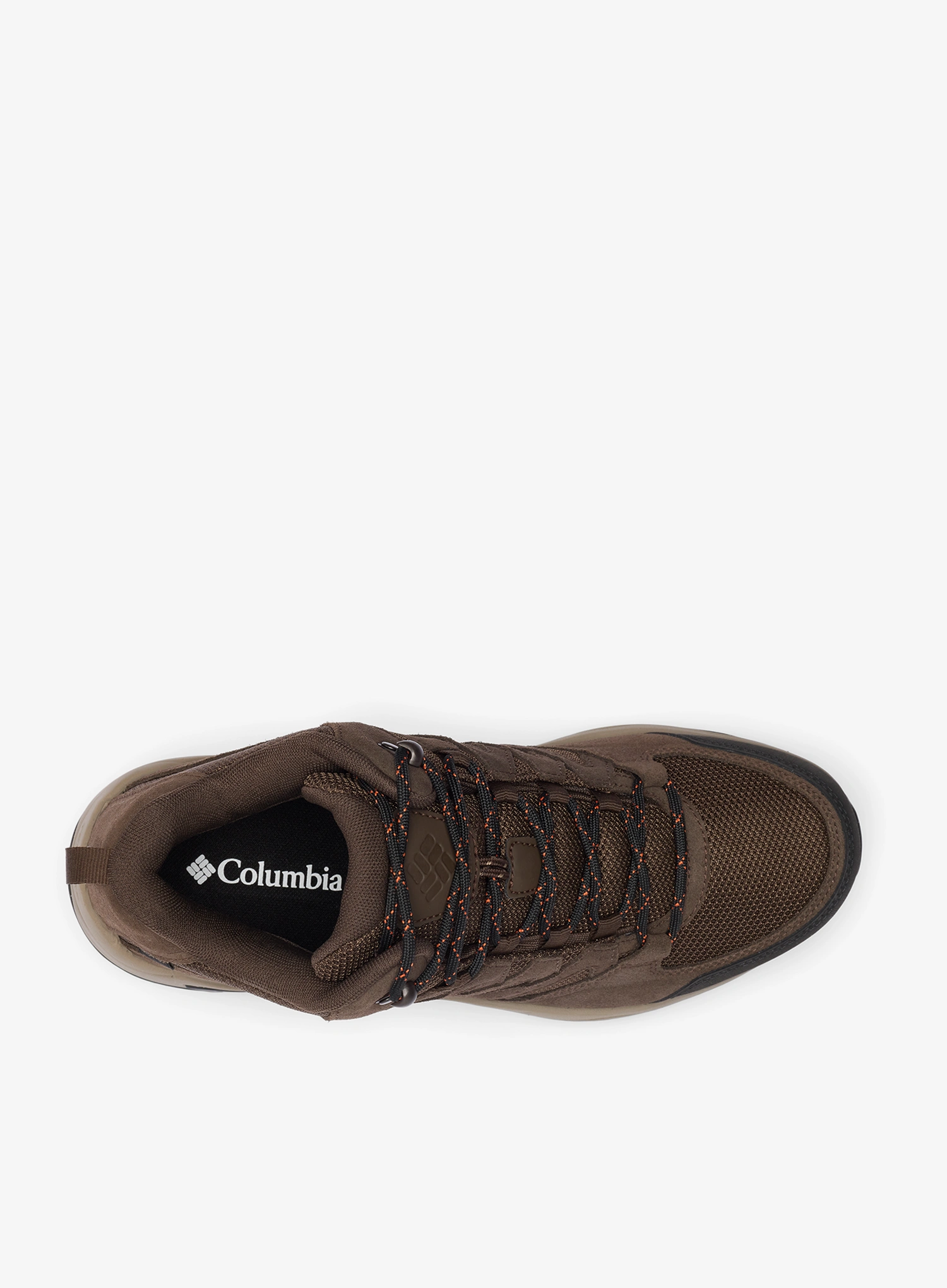 Turistické boty Columbia Redmond IV Mid Waterproof - cordovan/tangy orange
