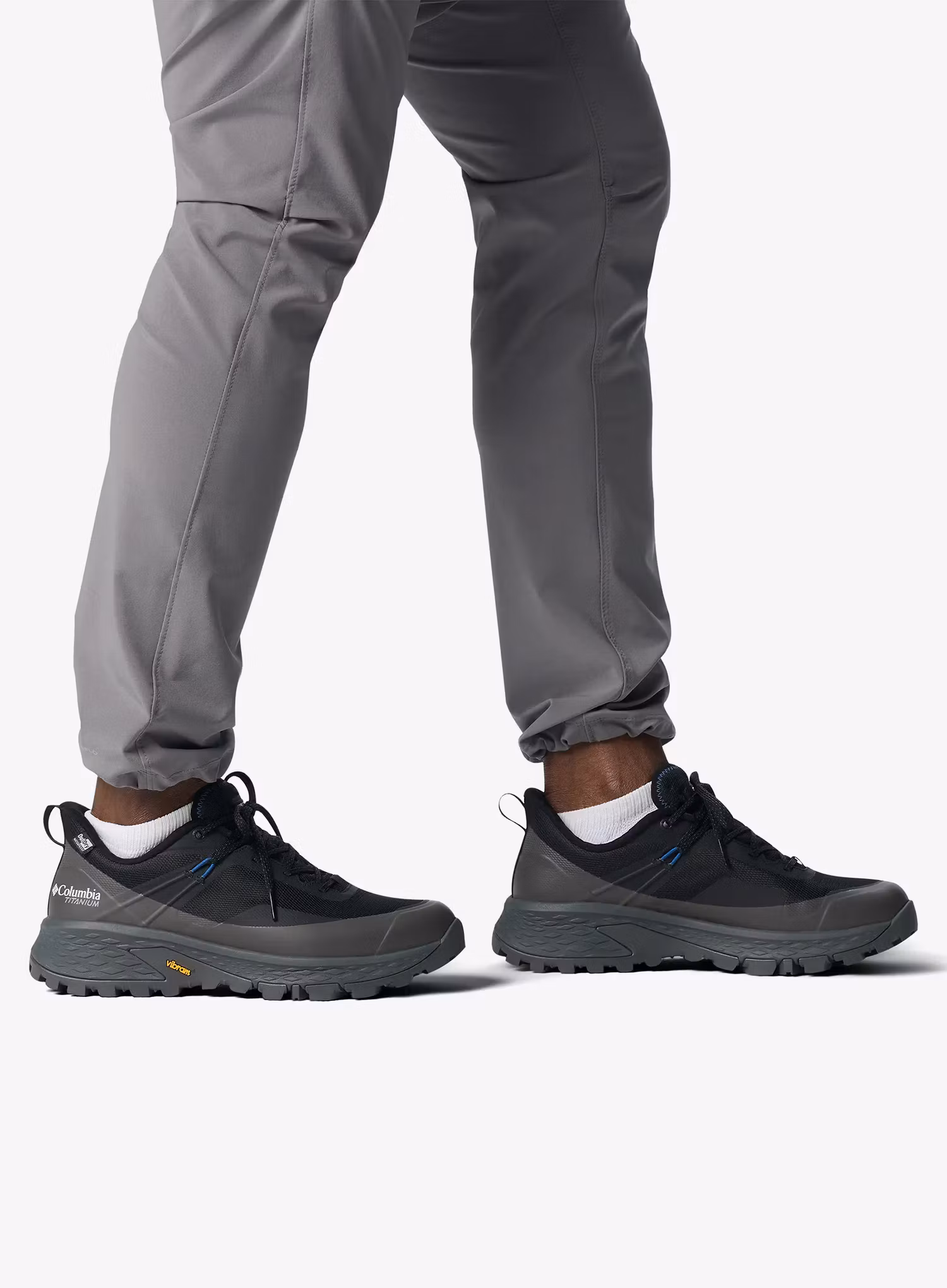 Turistické boty Columbia Tellurix Titanium Outdry - black/mountain blue