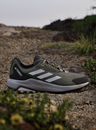 Turistické boty dámské adidas TERREX Anylander - olive strata/dash grey/n.cargo