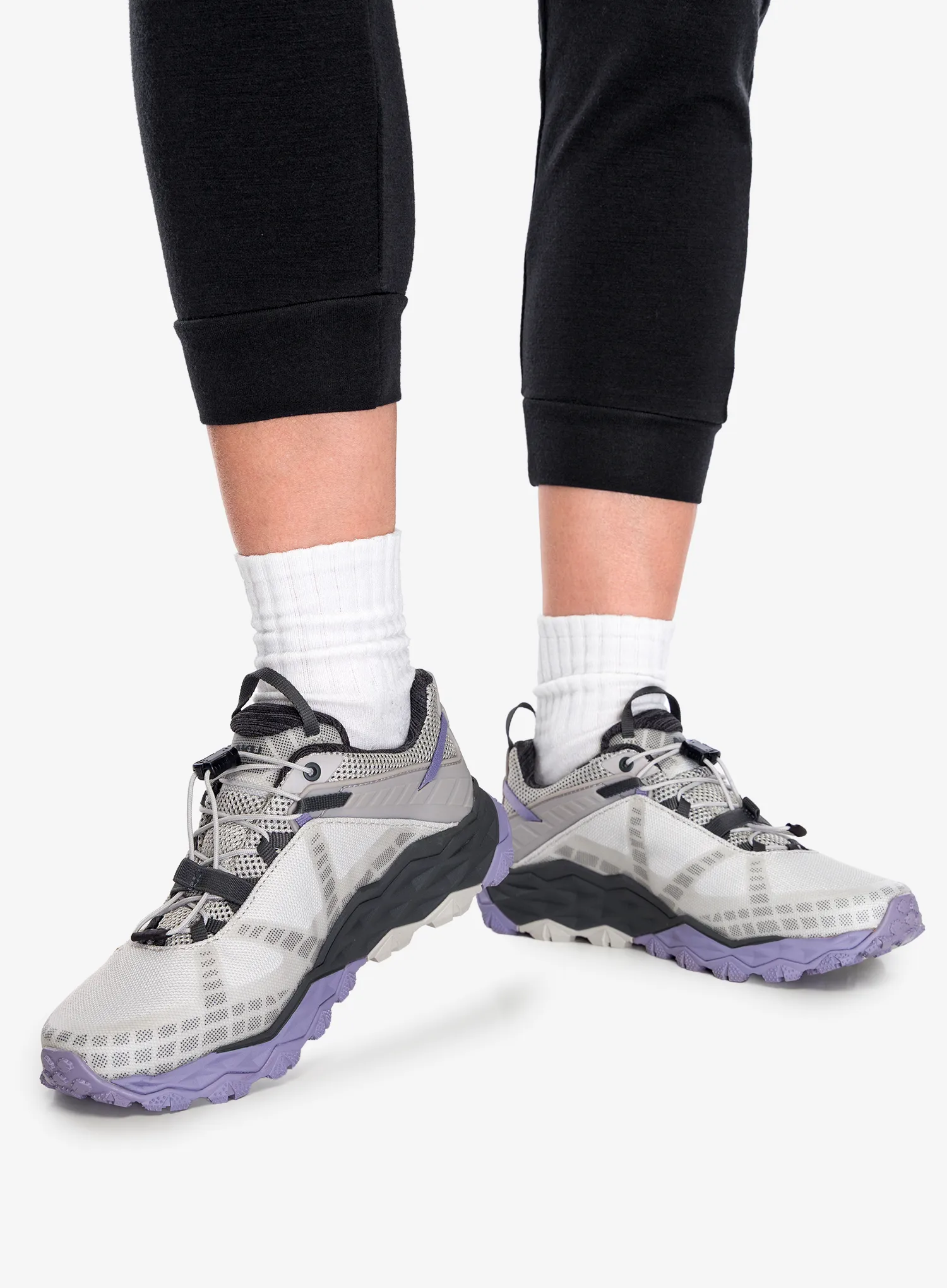 Turistické boty dámské AKU Flyrock GTX - light grey/violet