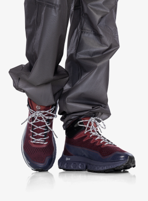 Dámské turistické boty Inov-8 RocFly G 390 - brgd/black