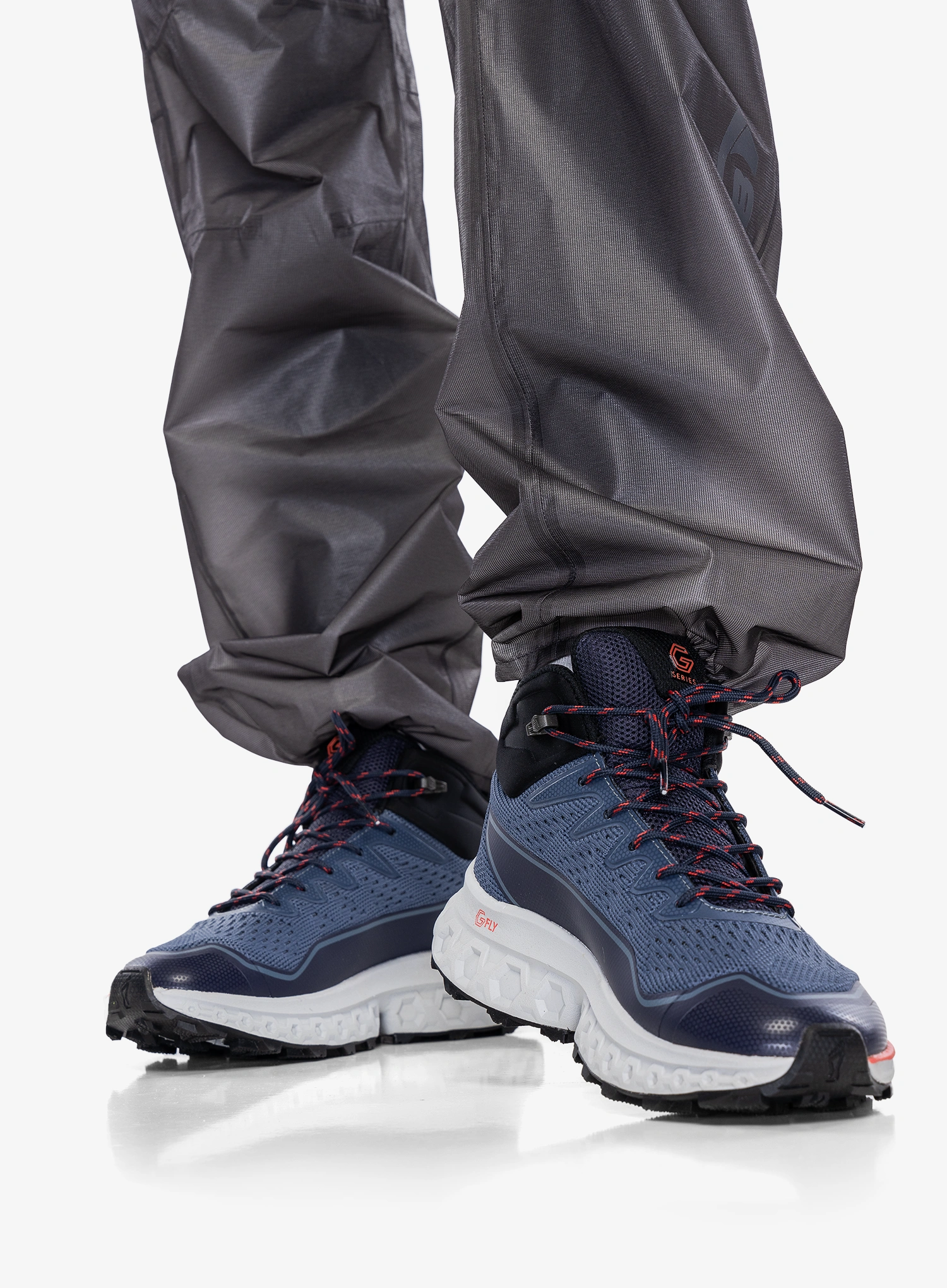 Turistické boty dámské Inov-8 RocFly G 390 - lilack/coral
