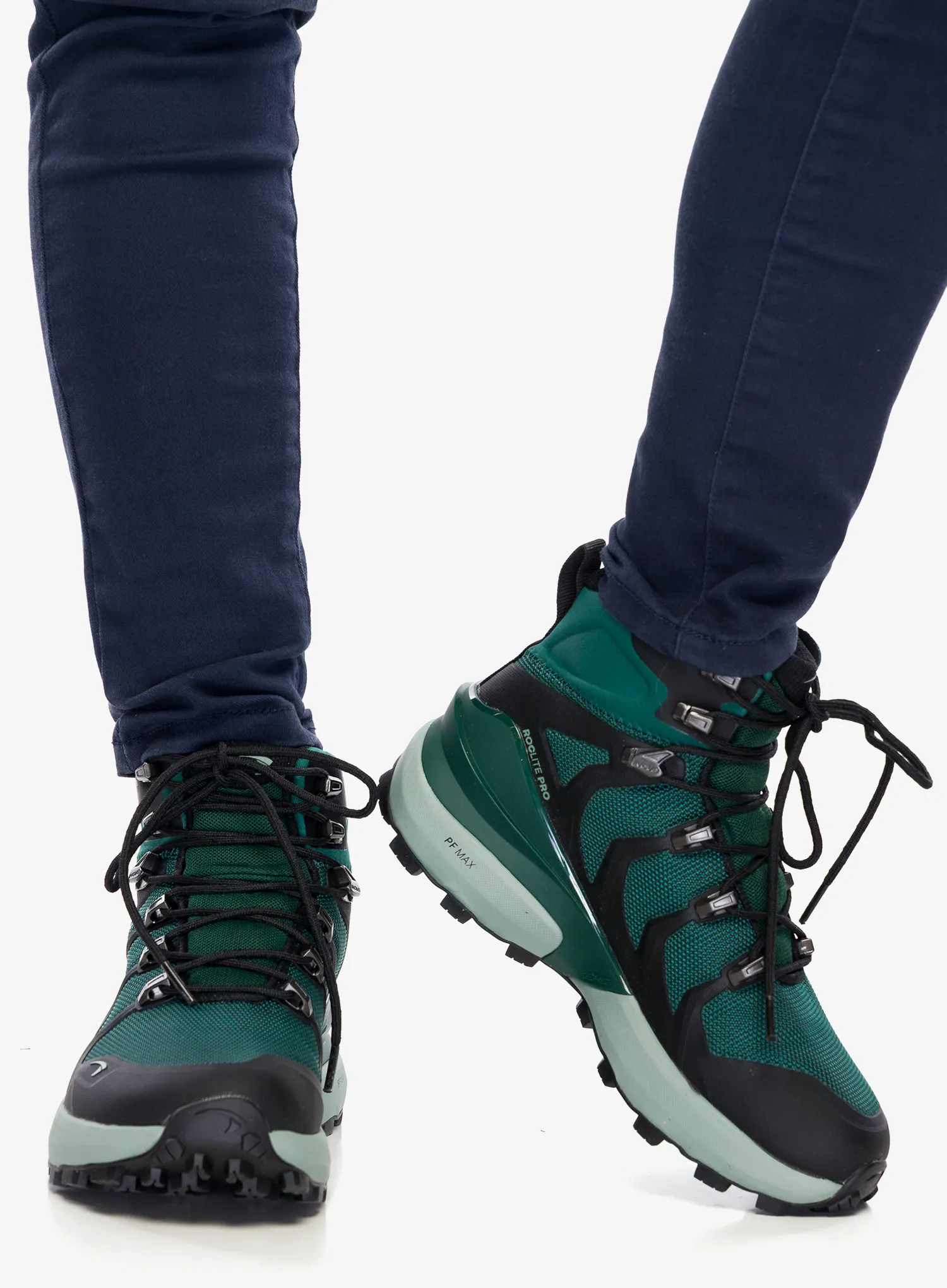 Turistické boty dámské Inov-8 Roclite Pro GTX Wide - dark green/black