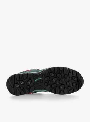 Turistické boty dámské Meindl Top Trail Lady GTX - lime green/red