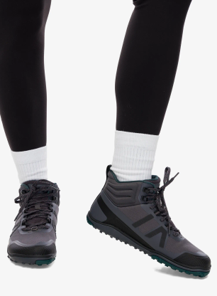 Turistické boty dámské Xero Shoes Scrambler Mid II WP - asphalt/sea moss