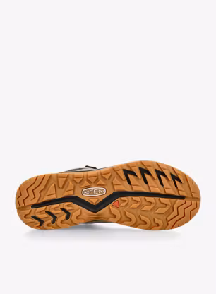 Turistické boty Keen Hightrail Mid Wp - brindle/oak buff