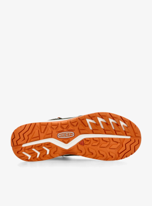 Turistické boty Keen Hightrail Mid Wp - forest night/gold flame