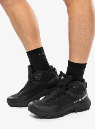 Turistické boty Mammut Sertig III Mid GTX - black