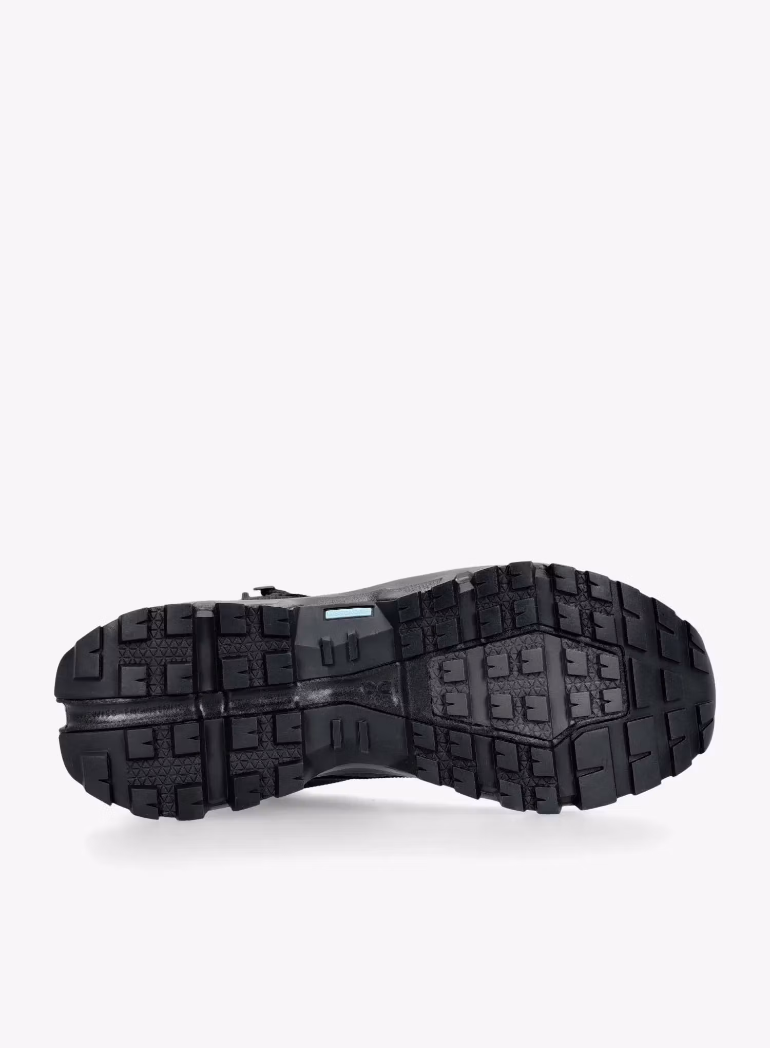 Turistické boty On Cloudrock Mid WP - black/black
