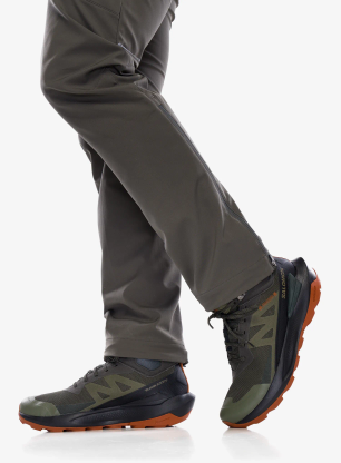 Turistické boty Salomon Elixir Activ Mid GTX - peat/black/caramel