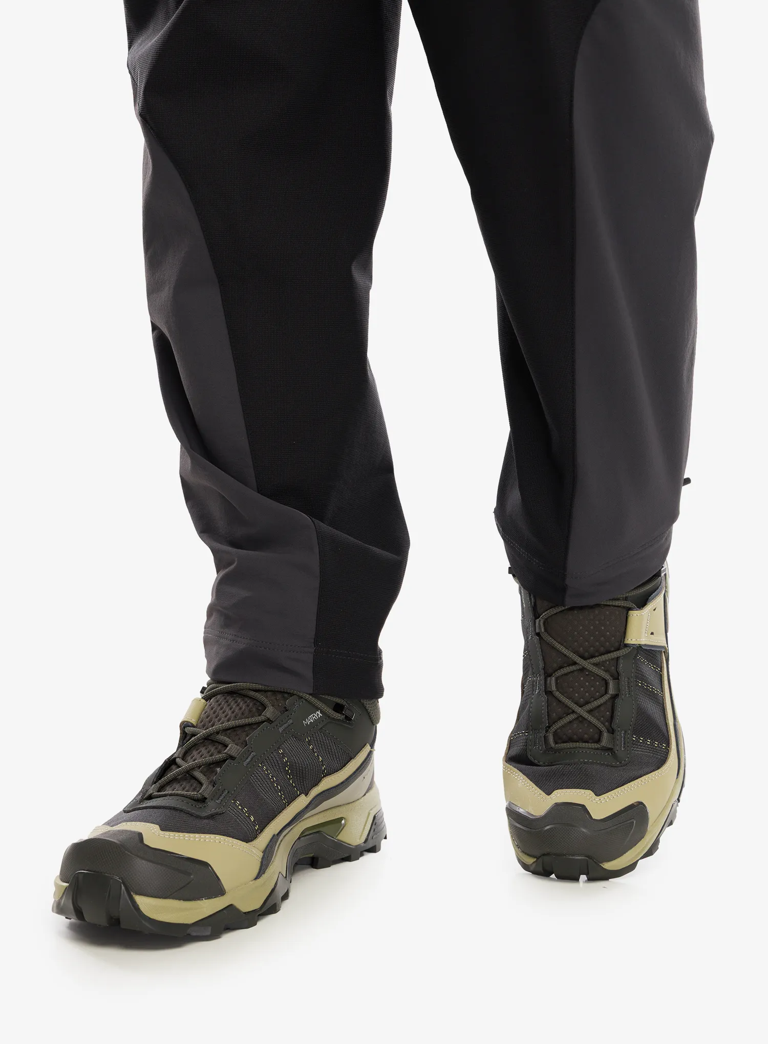 Turistické boty Salomon X Ultra 5 Mid GTX - peat/gray green/blue