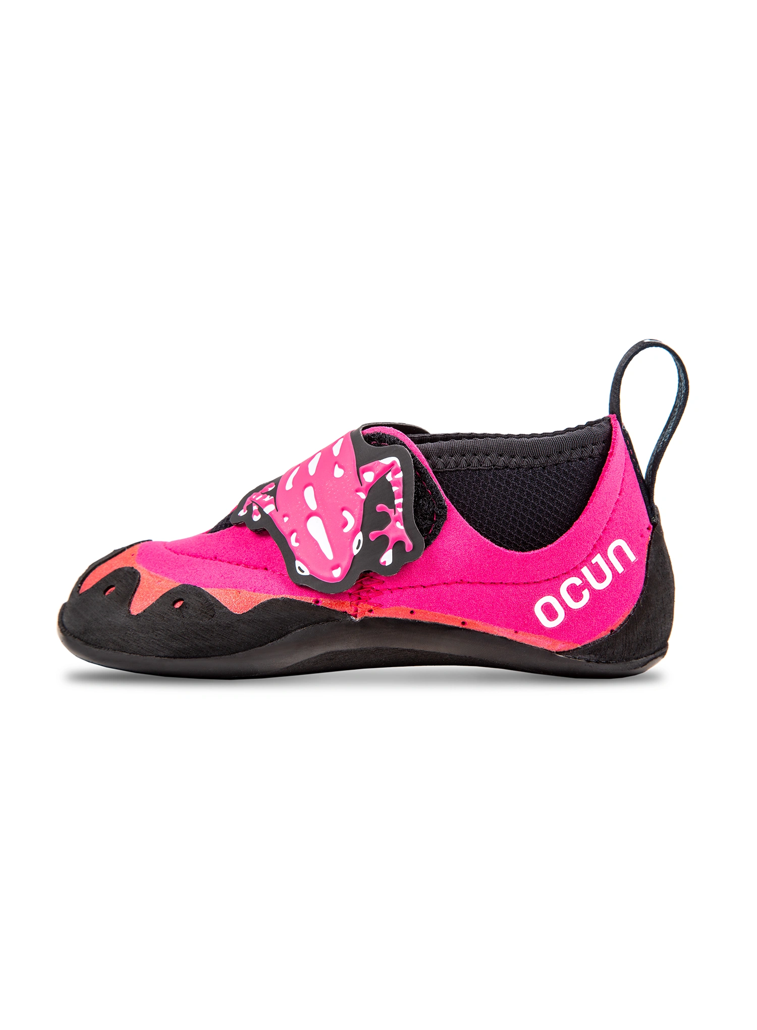 Lezečky na suchý zip Ocun Ribbit - pink/black