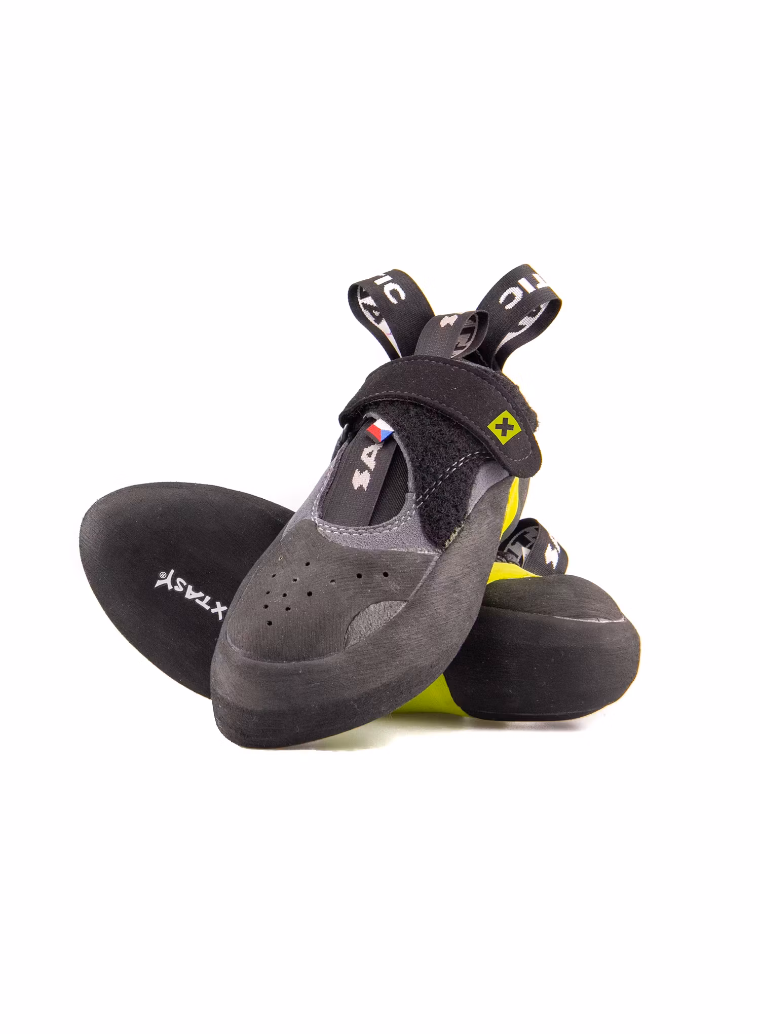 Lezečky na suchý zip Saltic Toxic - black