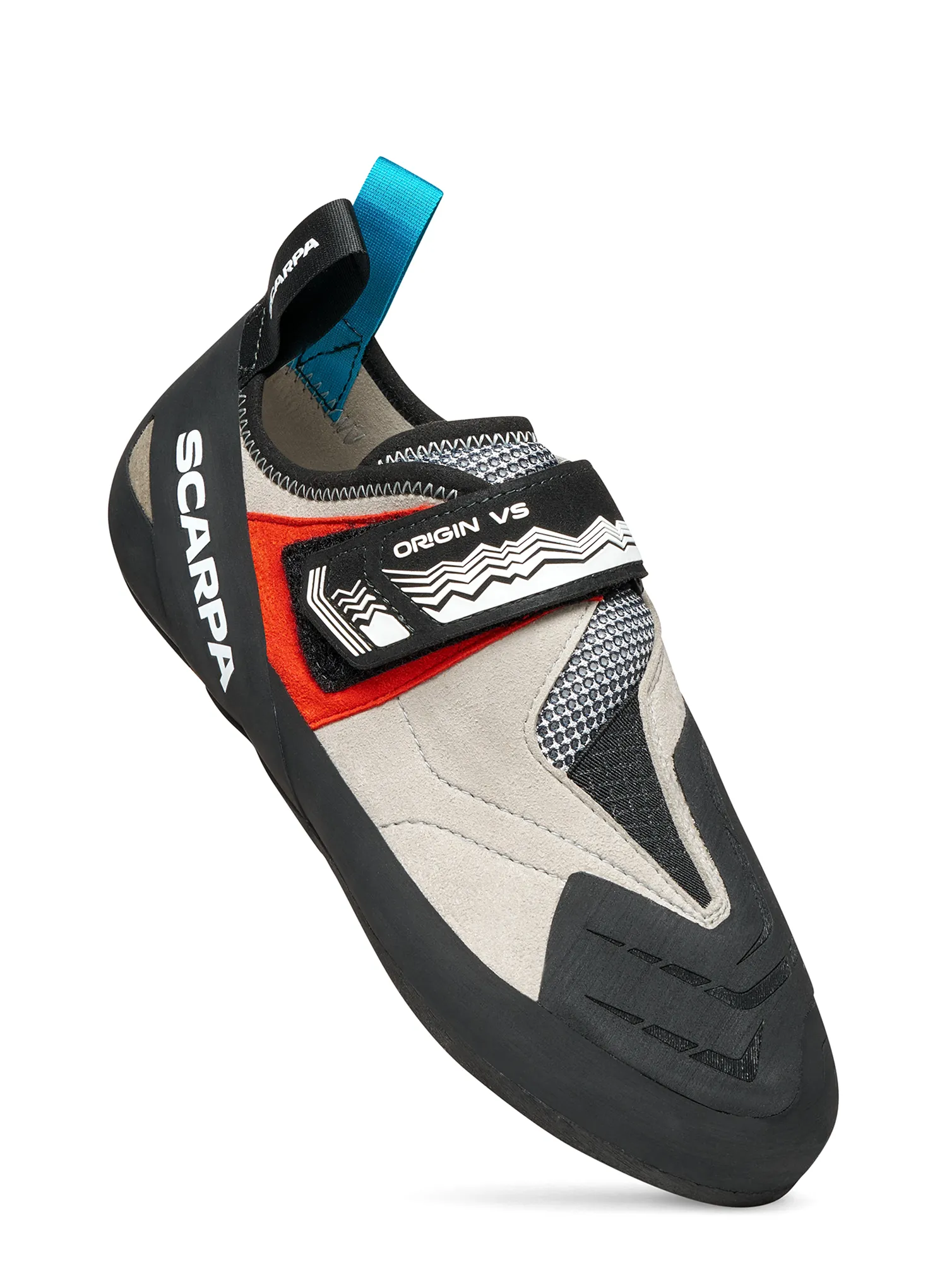 Lezečky Scarpa Origin VS - light gray/red