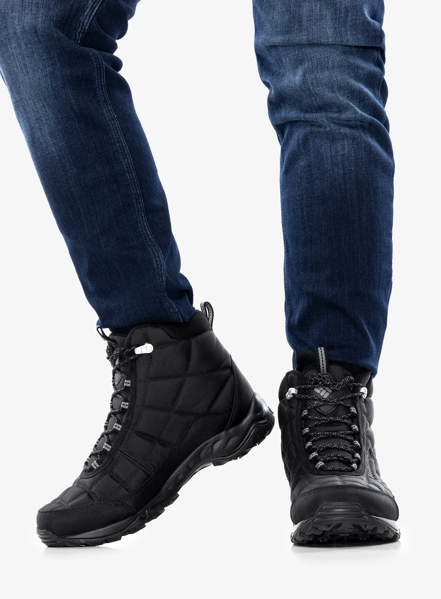 Zimní boty Columbia Firecamp Boot - black/city grey