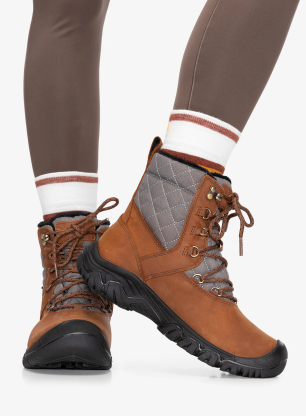 Zimní boty dámské Keen Greta Boot II Wp - bison