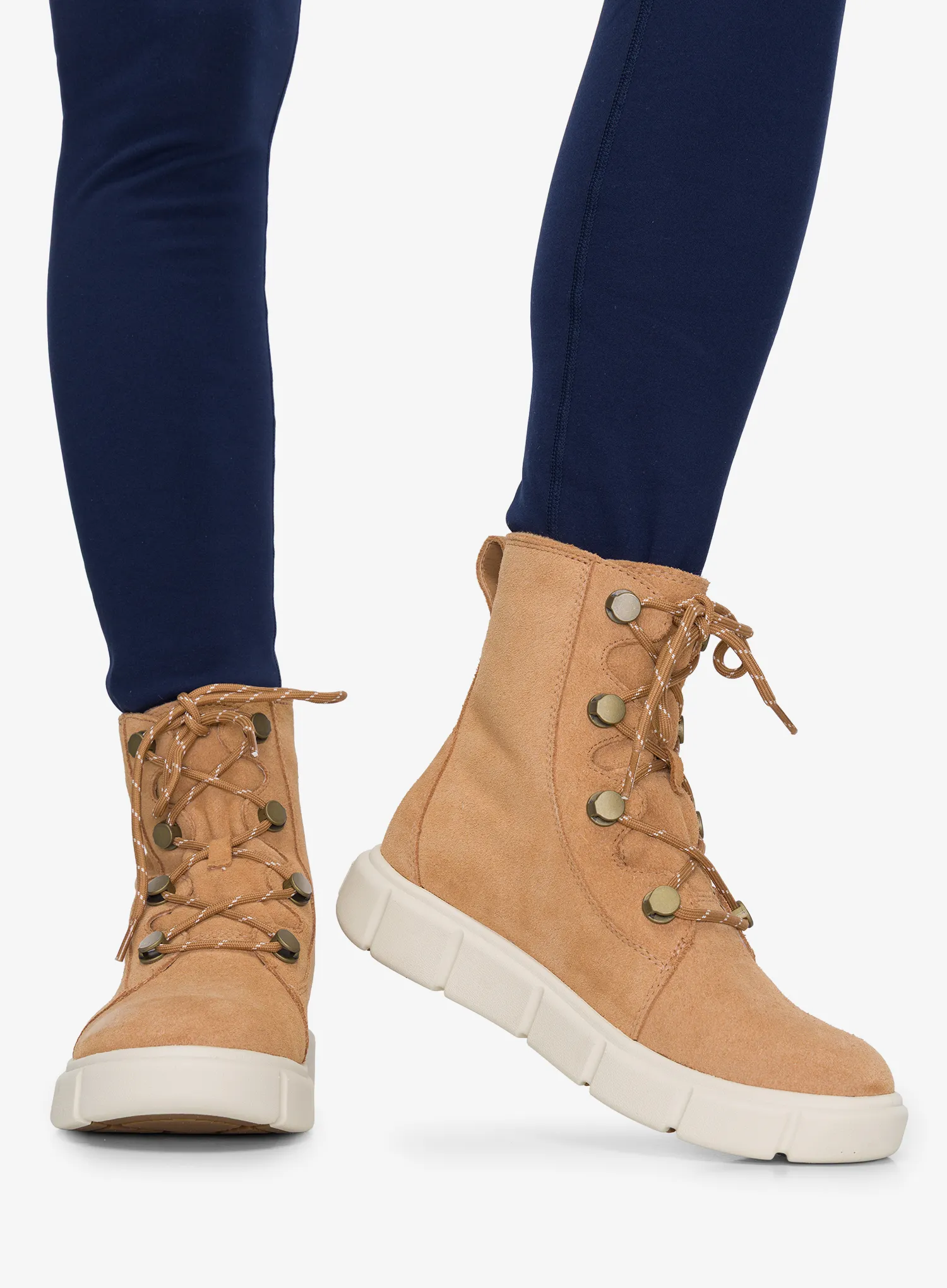 Zimní boty dámské Sorel Explorer III Joan WP - tawny buff/chalk