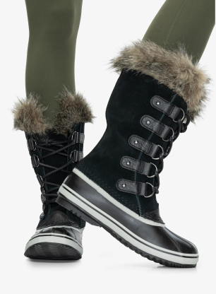 Zimní boty dámské Sorel Joan Of Arctic Boot WP - black/quarry