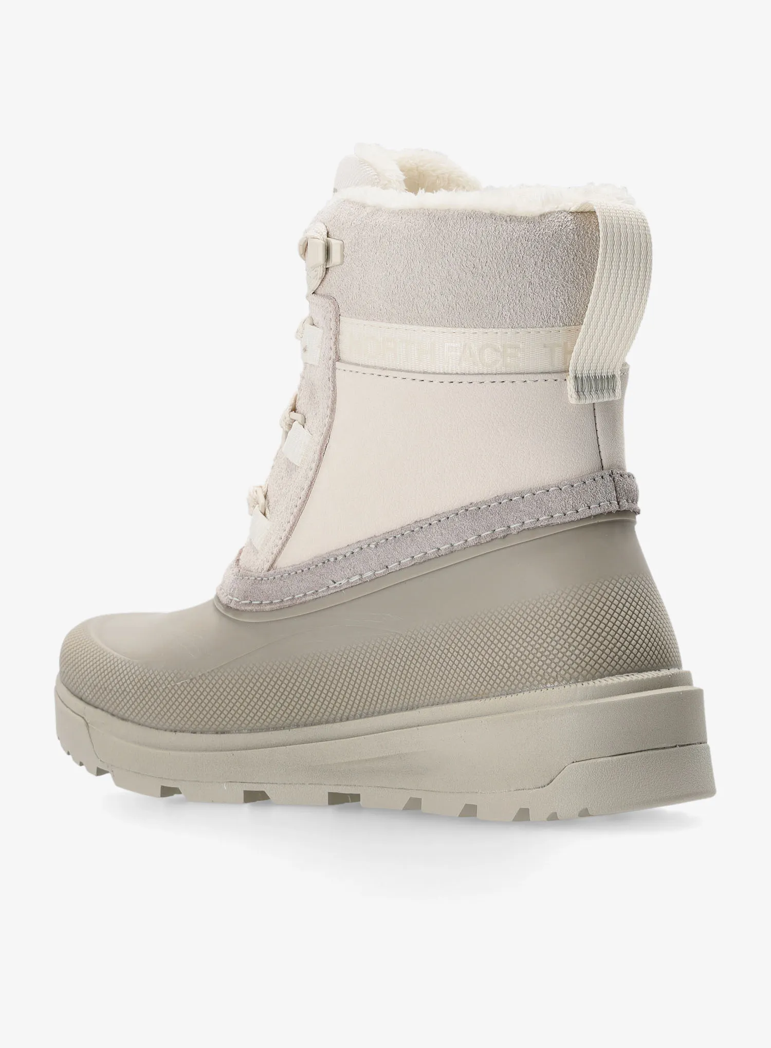 Zimní boty dámské The North Face Shellista V Shorty WP - white dune/soapstone