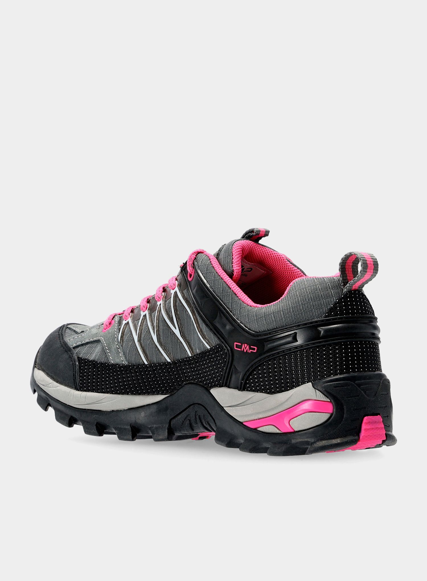 Boty turistické dámské CMP Rigel Low WP - grey/fuxia