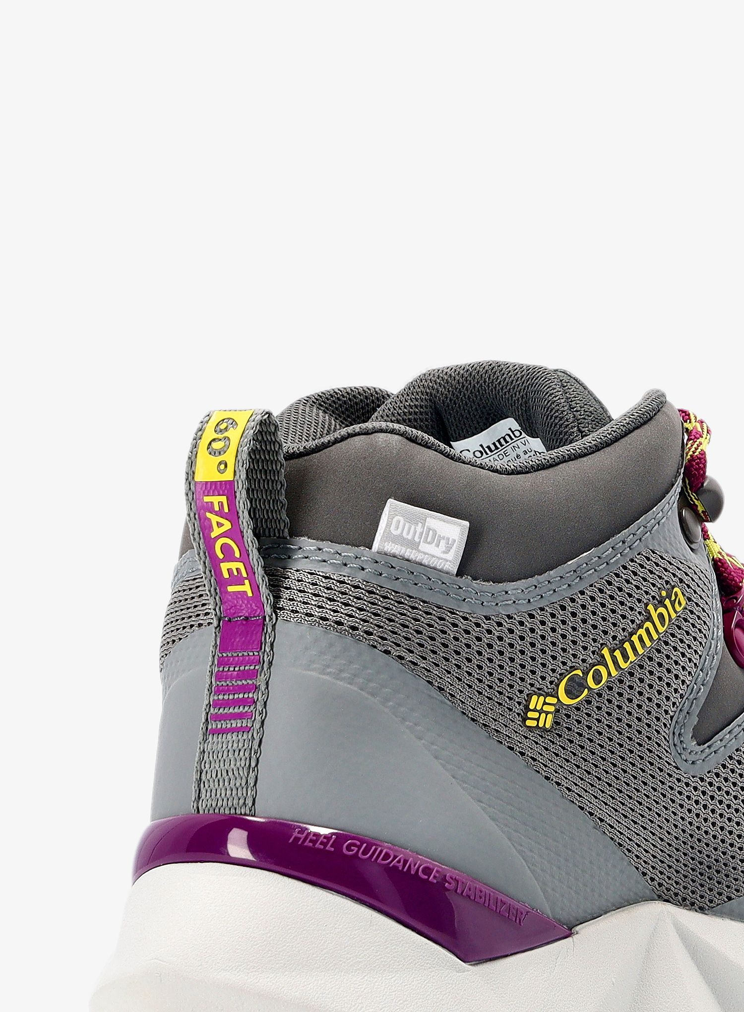 Dámské turistické boty Columbia Facet 60 Outdry - dark grey/mine