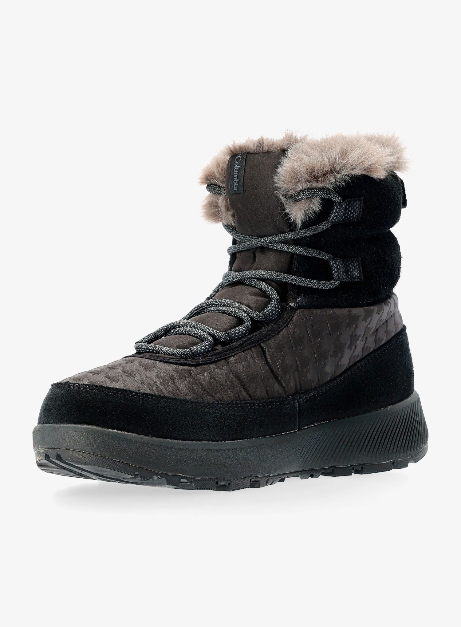 Dámské zimní boty Columbia Slopeside Peak Luxe - black/graphite