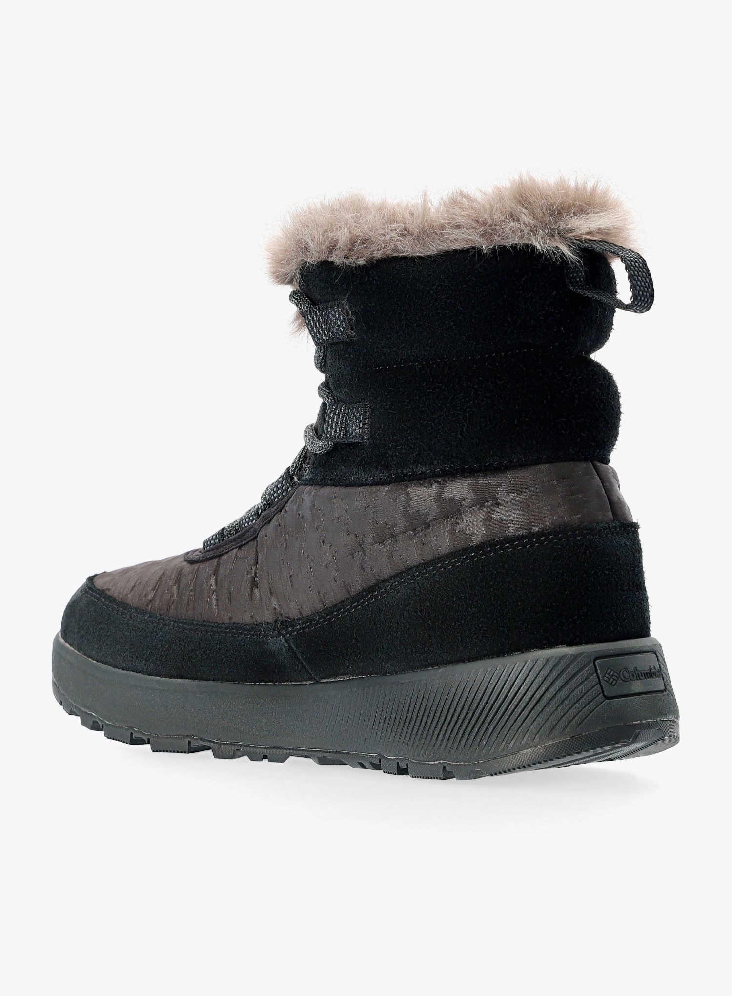 Dámské zimní boty Columbia Slopeside Peak Luxe - black/graphite