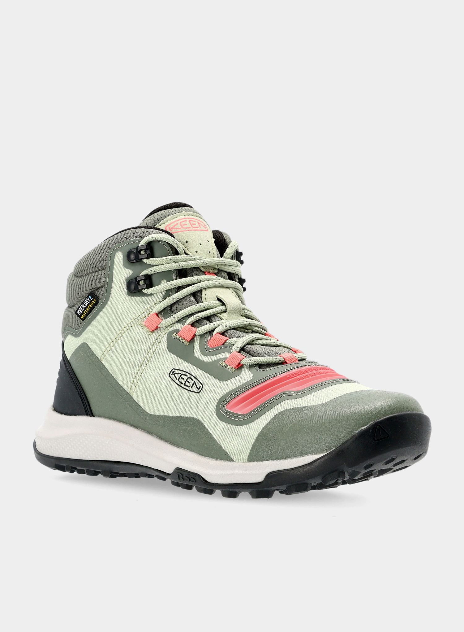 Dámské boty Keen Tempo Flex MID WP - grey/dubarry