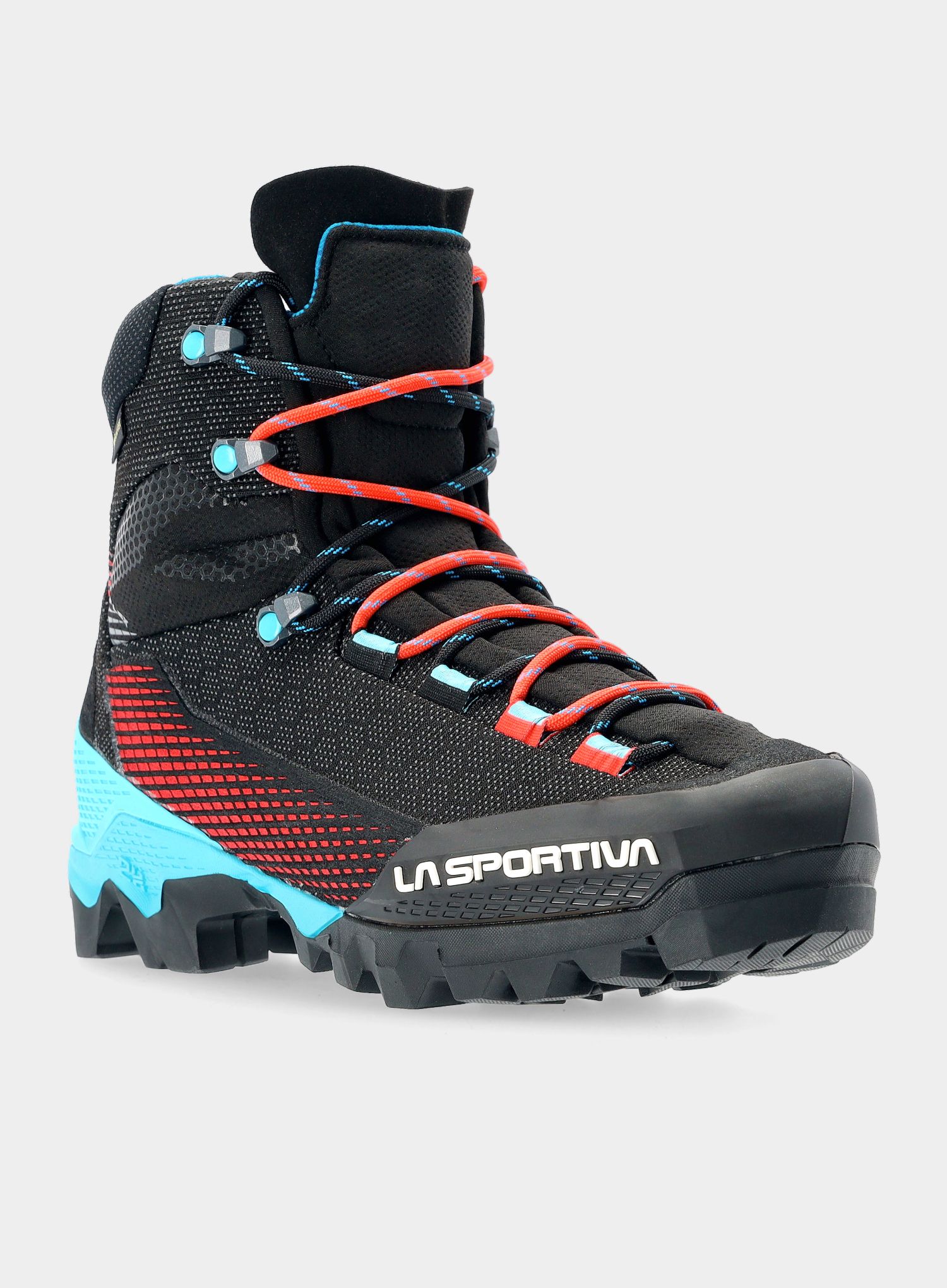 Dámské horolezecké boty La Sportiva Aequilibrium ST GTX - black/hibis