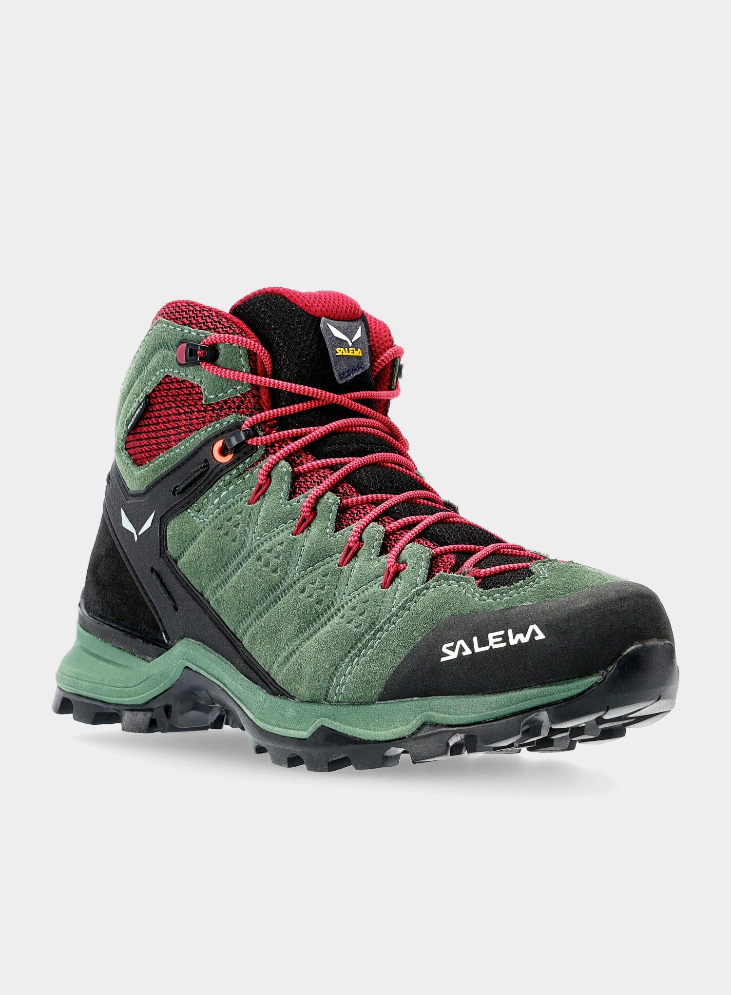 Dámské boty Salewa Alp Mate Mid WP - duck green/rhodod.