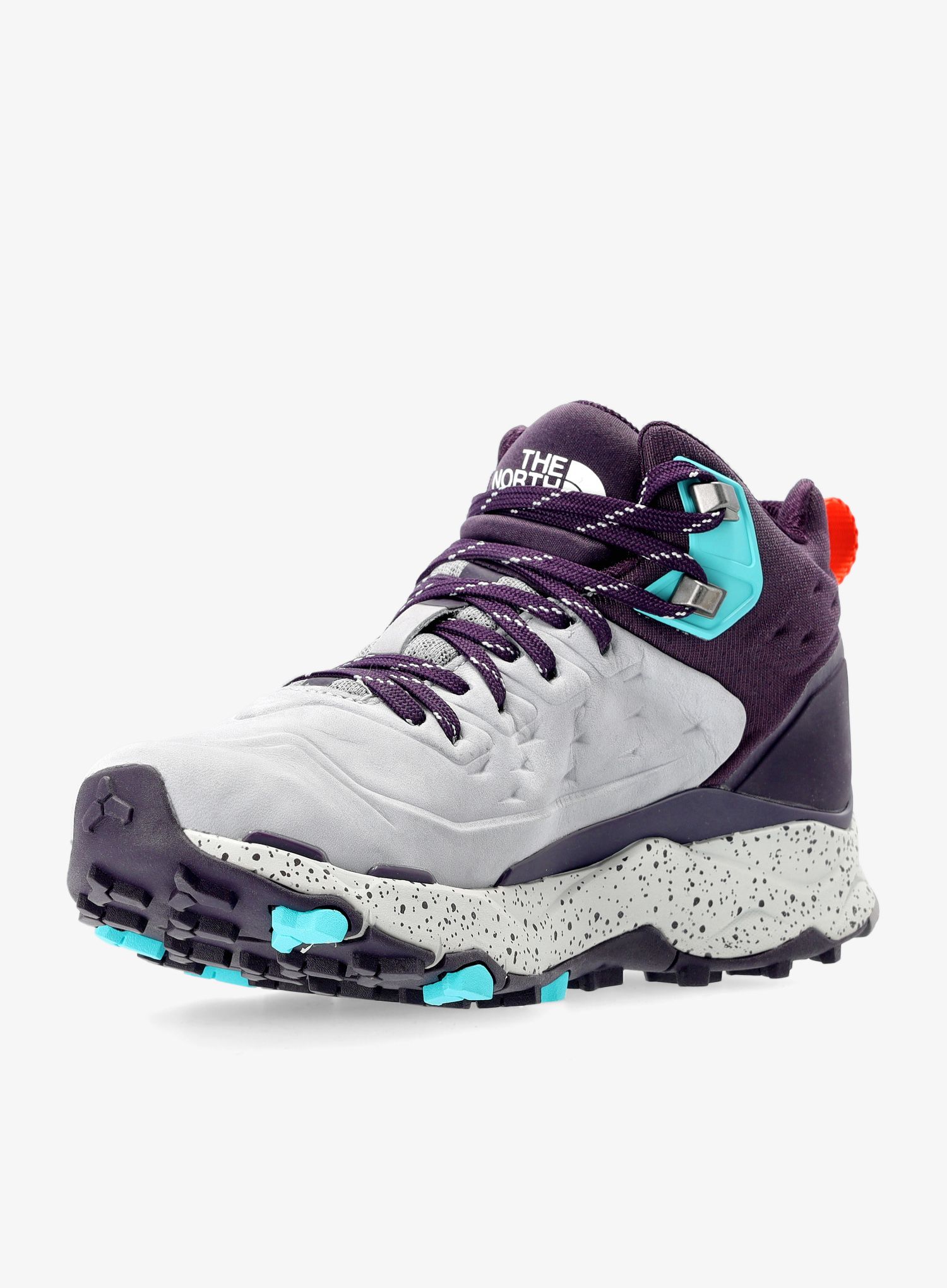 Dámské boty The North Face Vectiv Exploris MID FUTURELIGHT LTHR - grey/purple