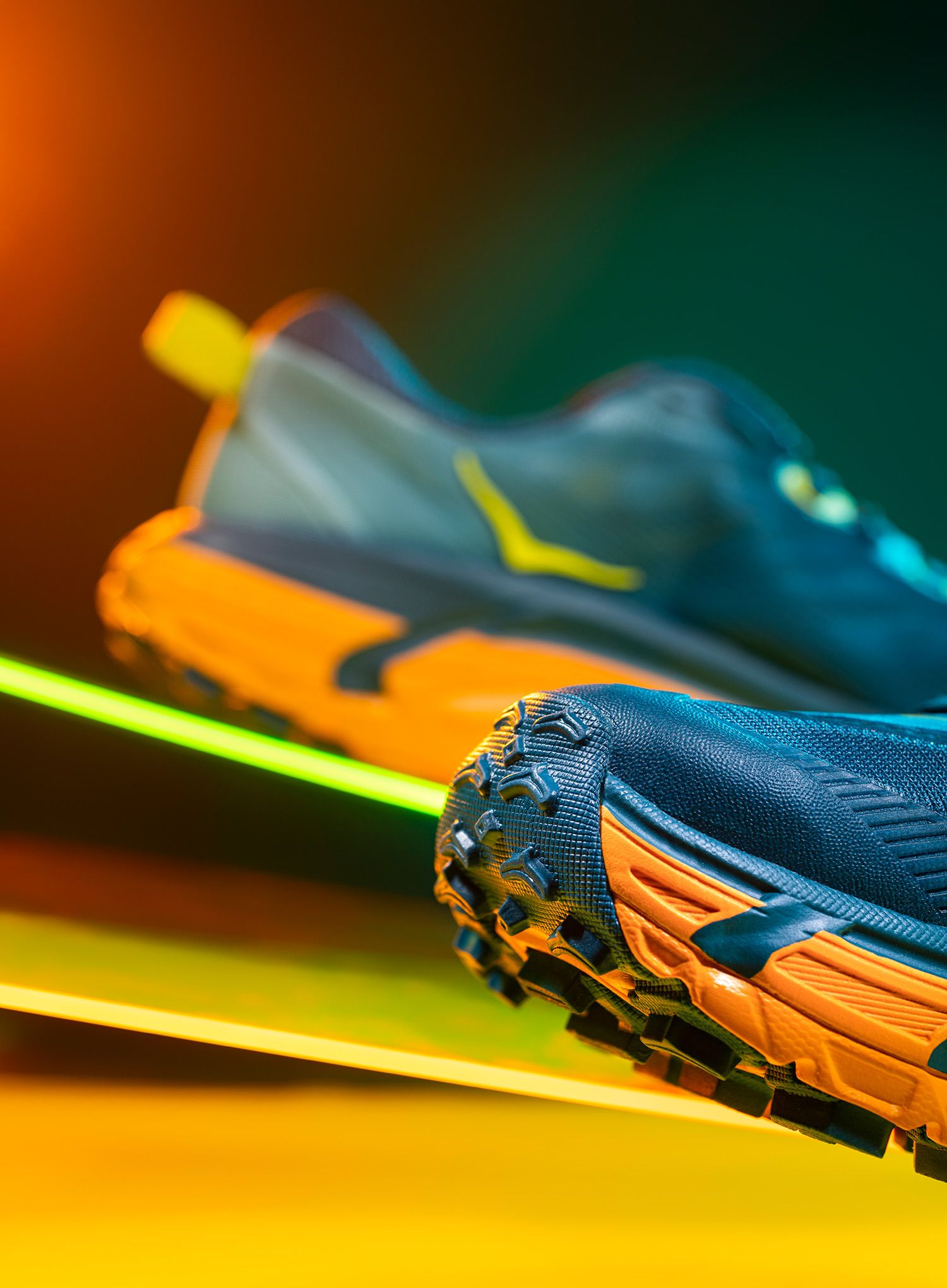 Běžecké boty Hoka Mafate Speed 3 - shade/yellow