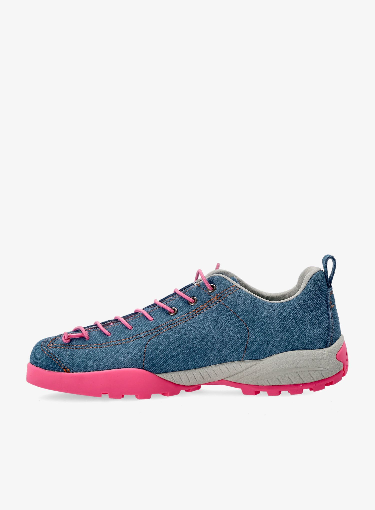Dětské boty Scarpa Mojito Kid - d.blue/fuxia neon