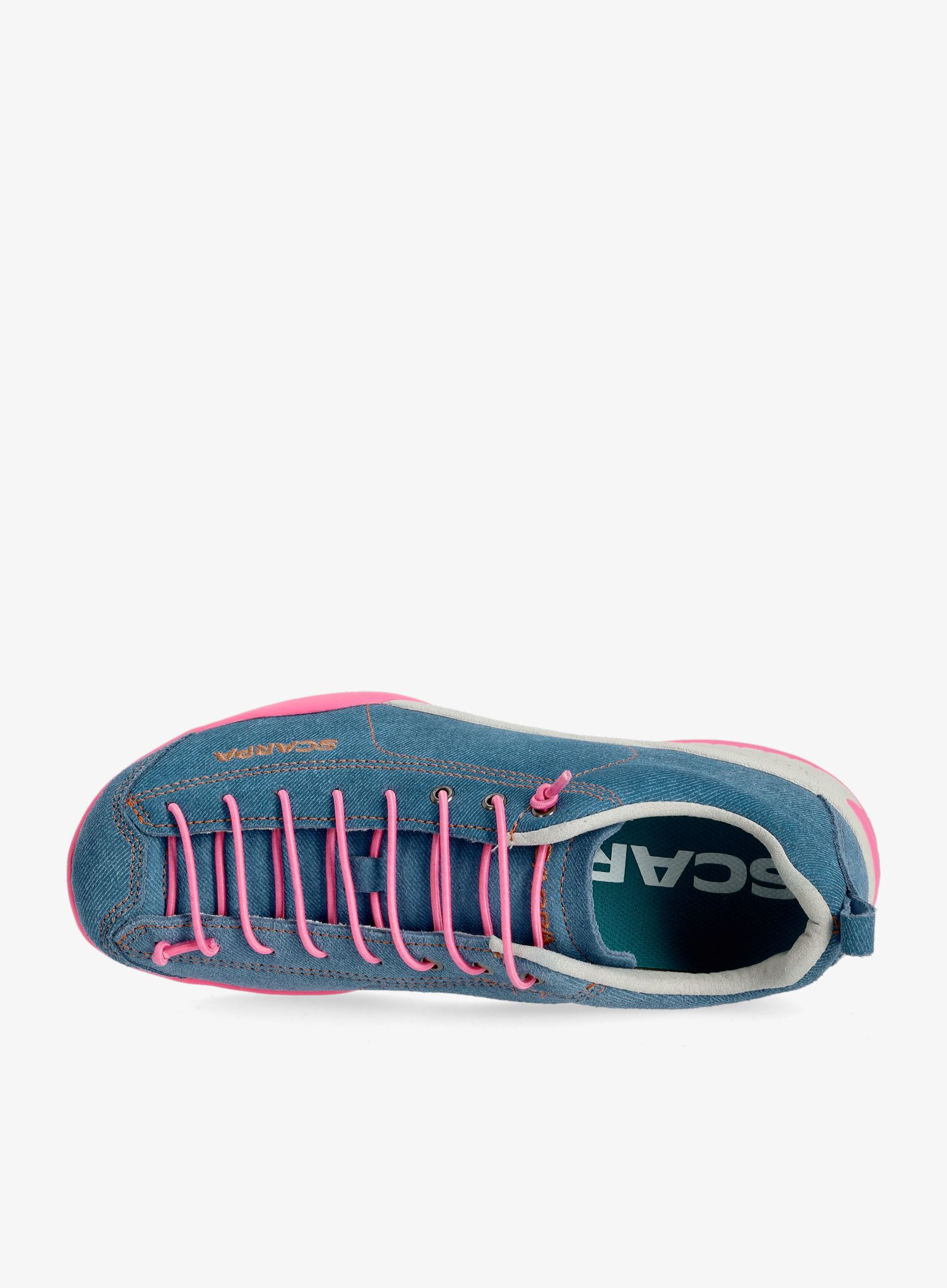 Dětské boty Scarpa Mojito Kid - d.blue/fuxia neon