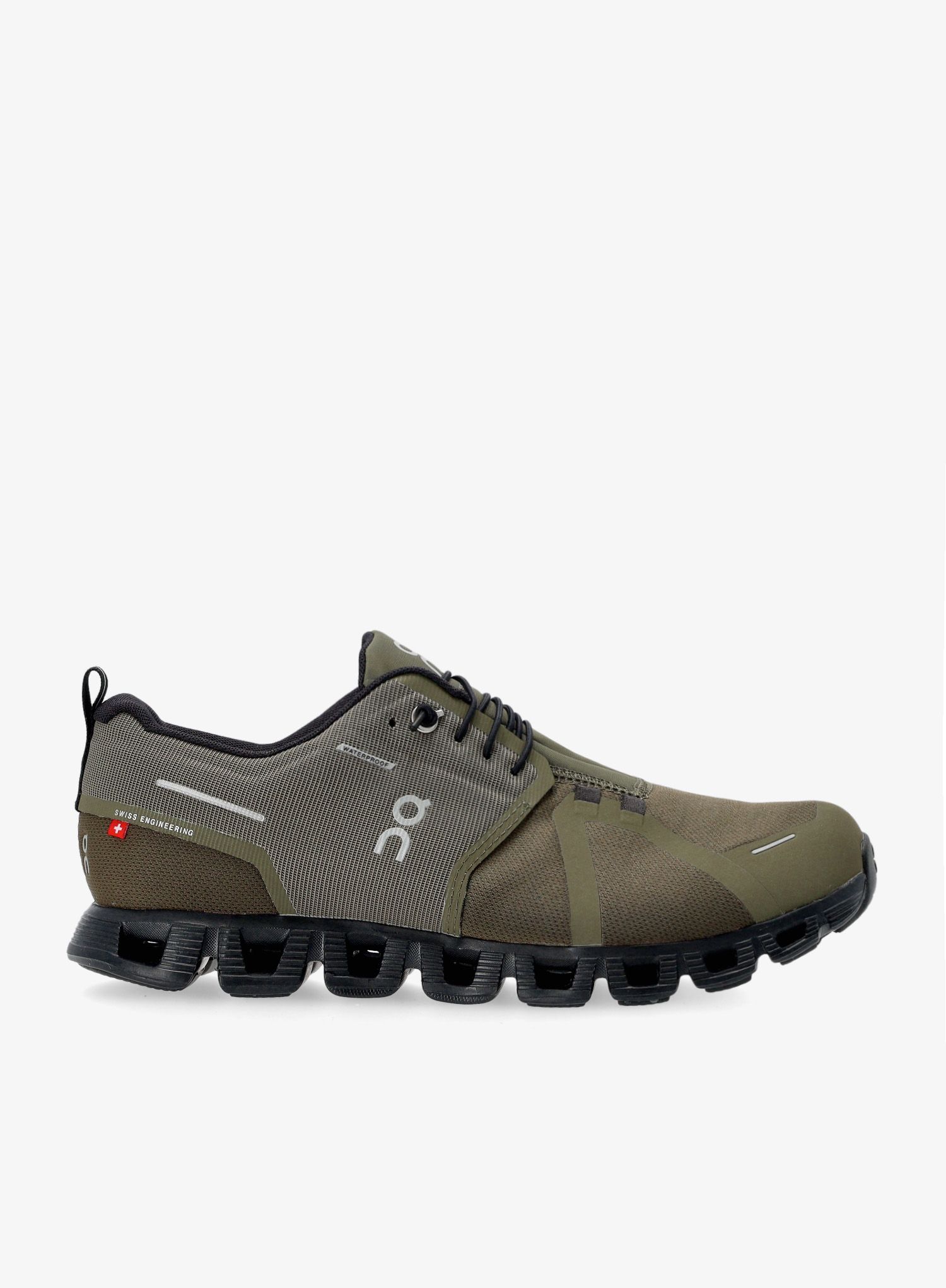 Outdoorové boty On Cloud Waterproof - olive/black
