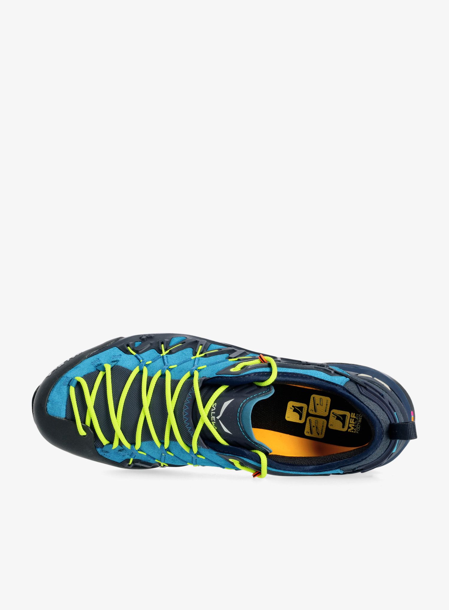 Boty Salewa Wildfire Edge - premium navy/fluo yellow