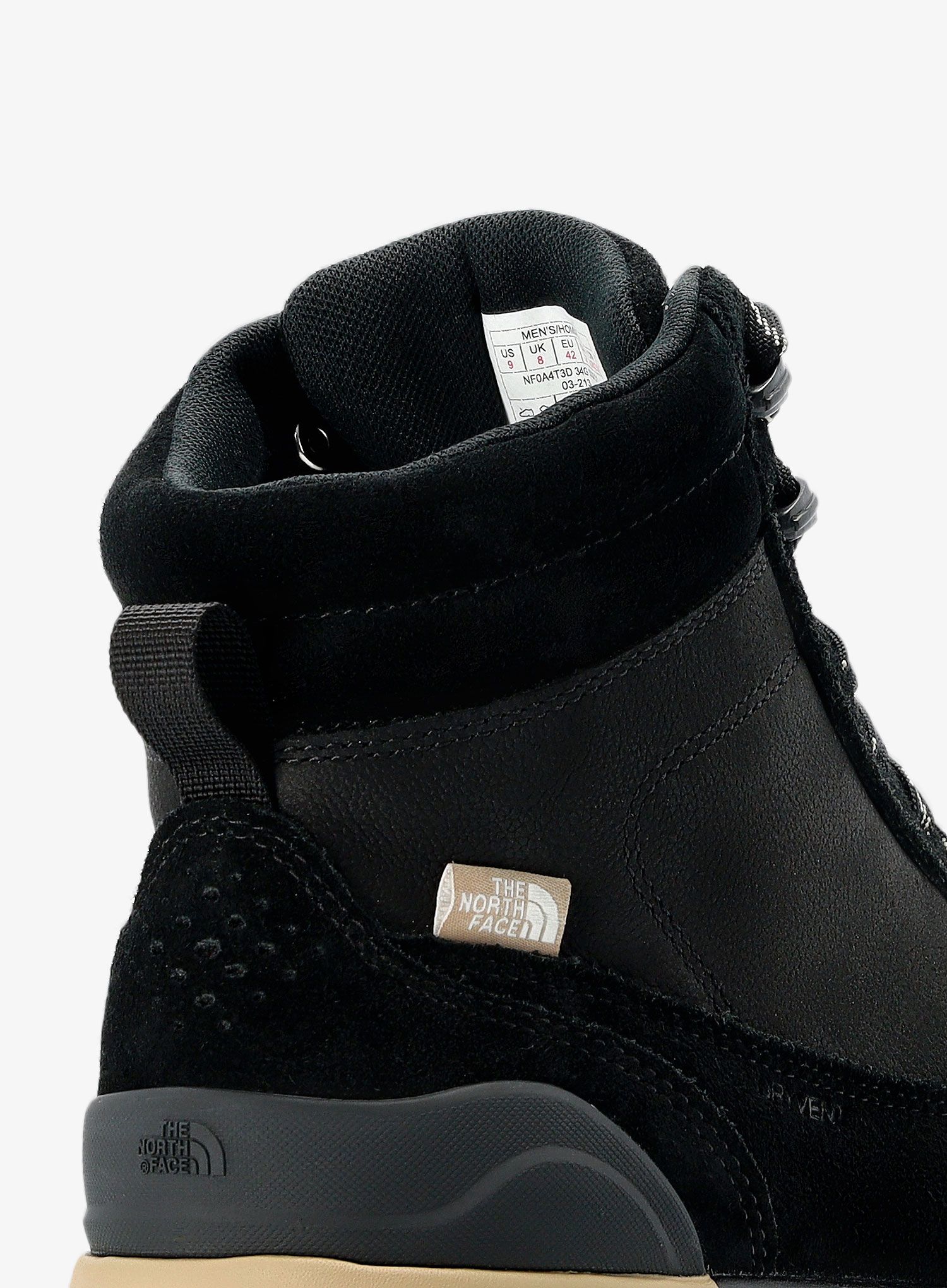 Boty The North Face Back-To-Berkeley III Leather WP - black/flax