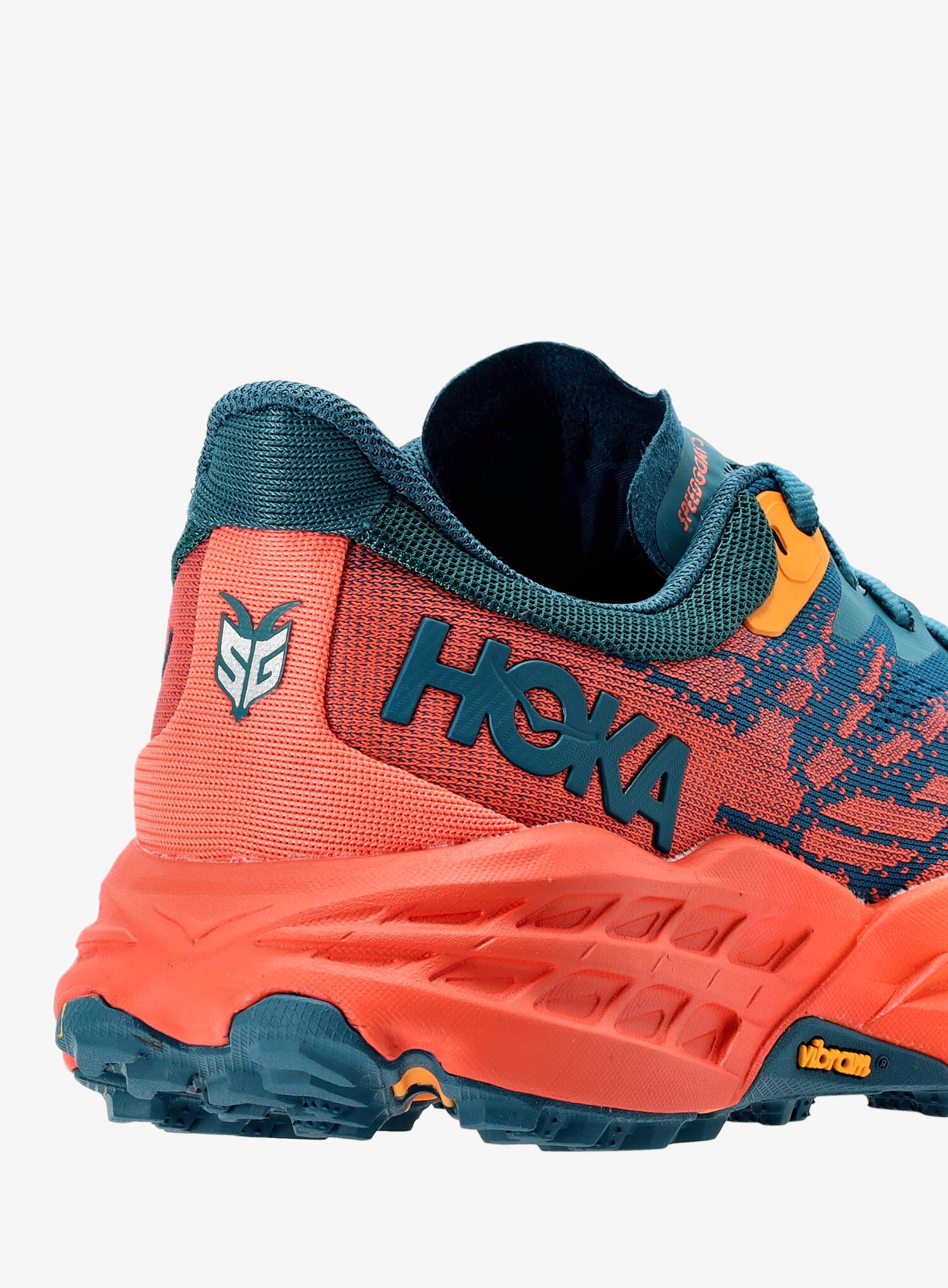 Dámské trailové boty Hoka Speedgoat 5 - blue crl/camellia