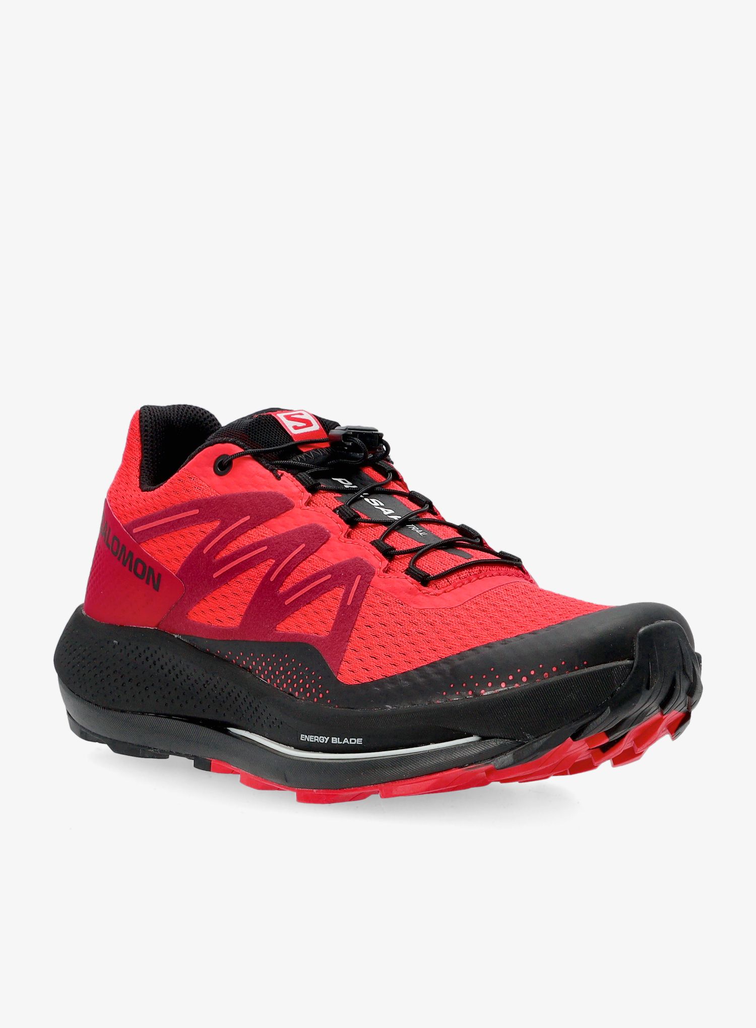 Trailové boty Salomon Pulsar Trail - poppy red/biking red