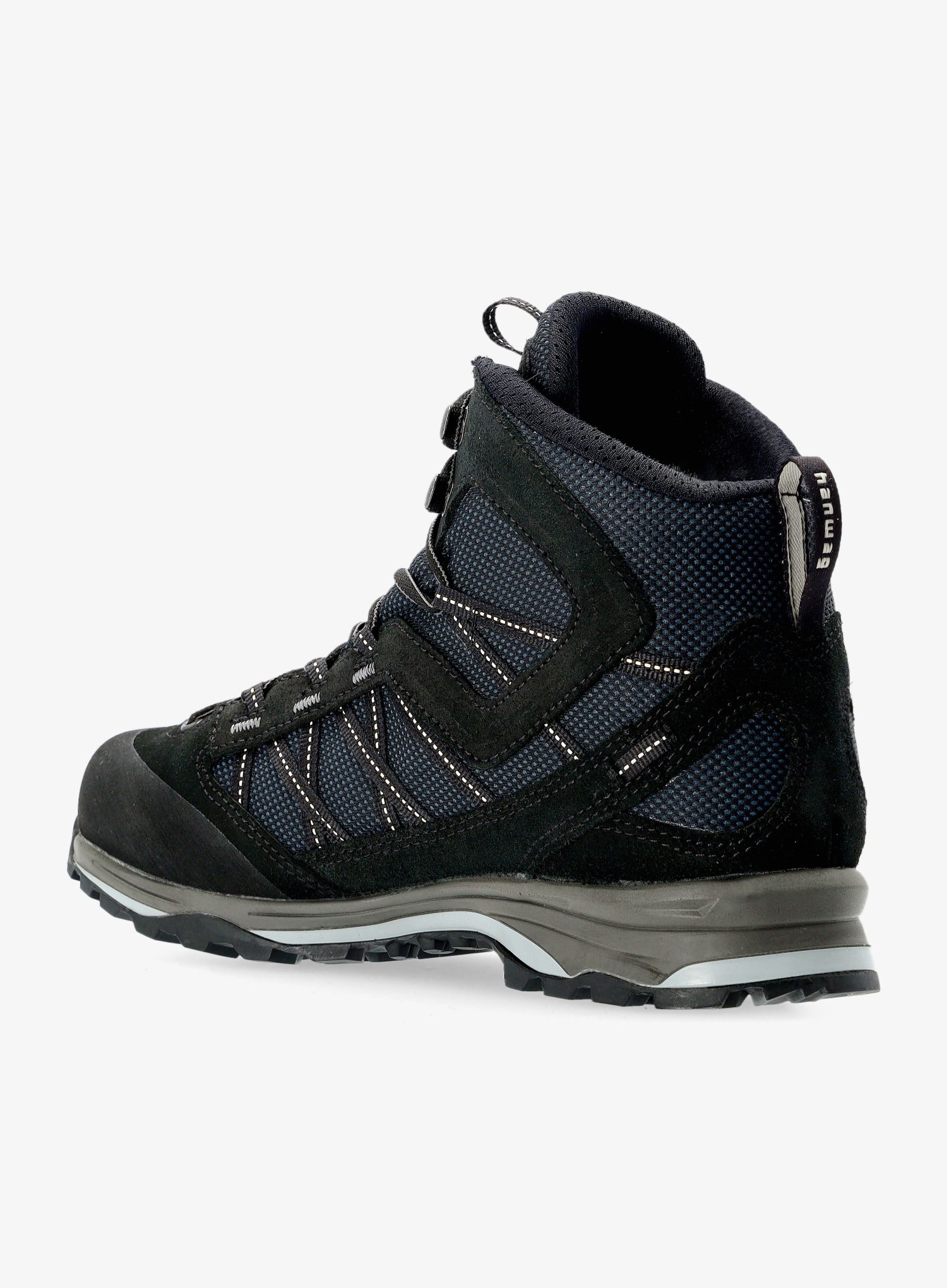 Trekové boty Hanwag Belorado II Mid Bunion GTX - black/black