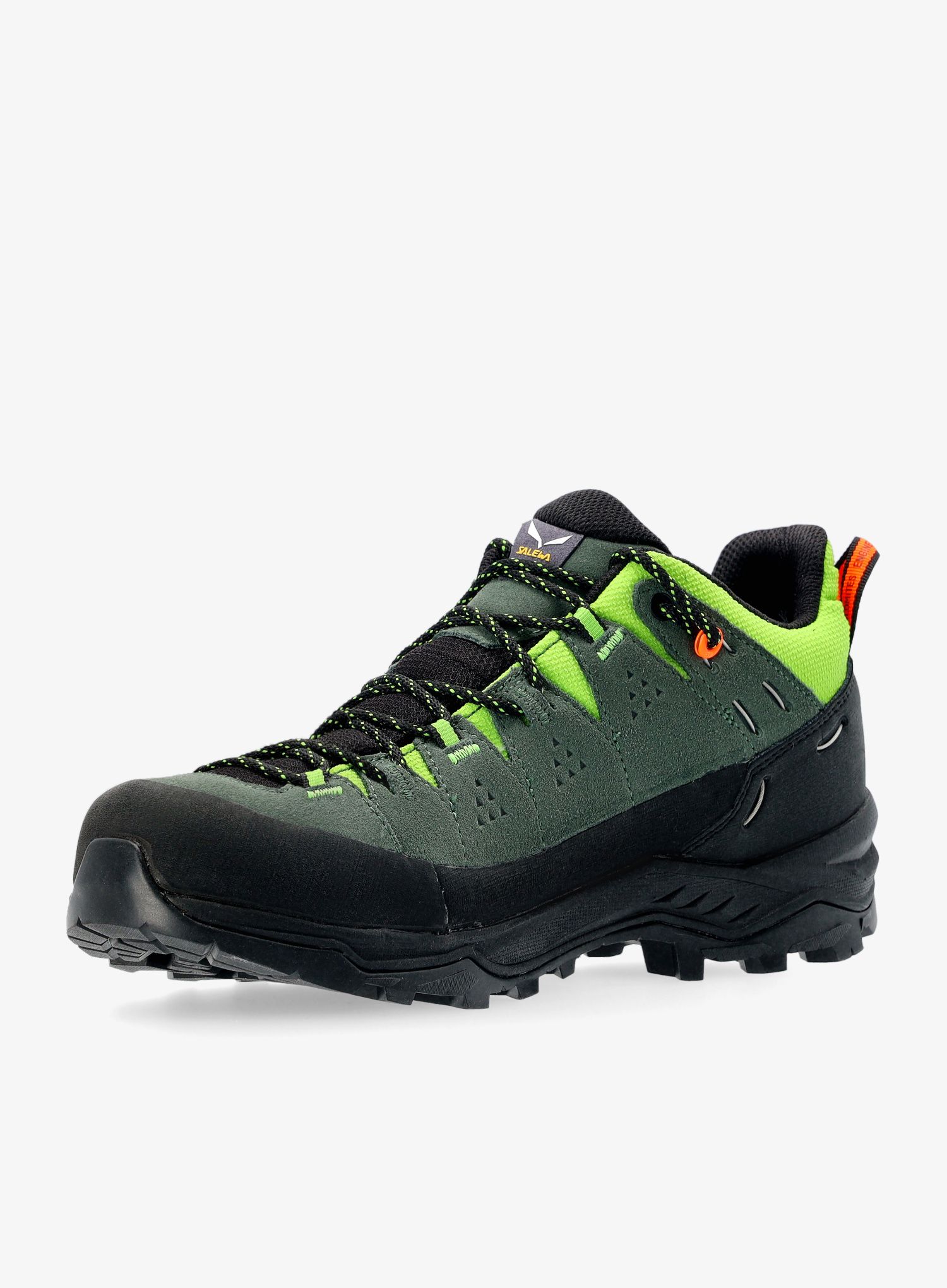 Nízké trekové boty Salewa Alp Trainer 2 - green/black