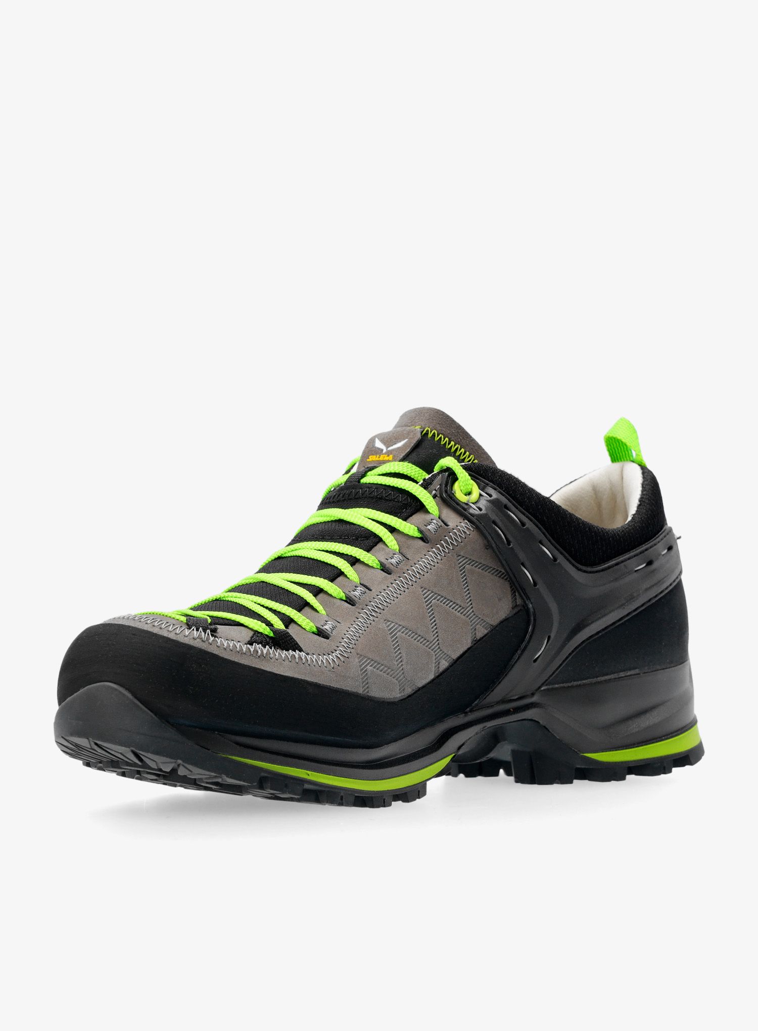 Trekové boty Salewa Mountain Trainer 2 L - smoked/green